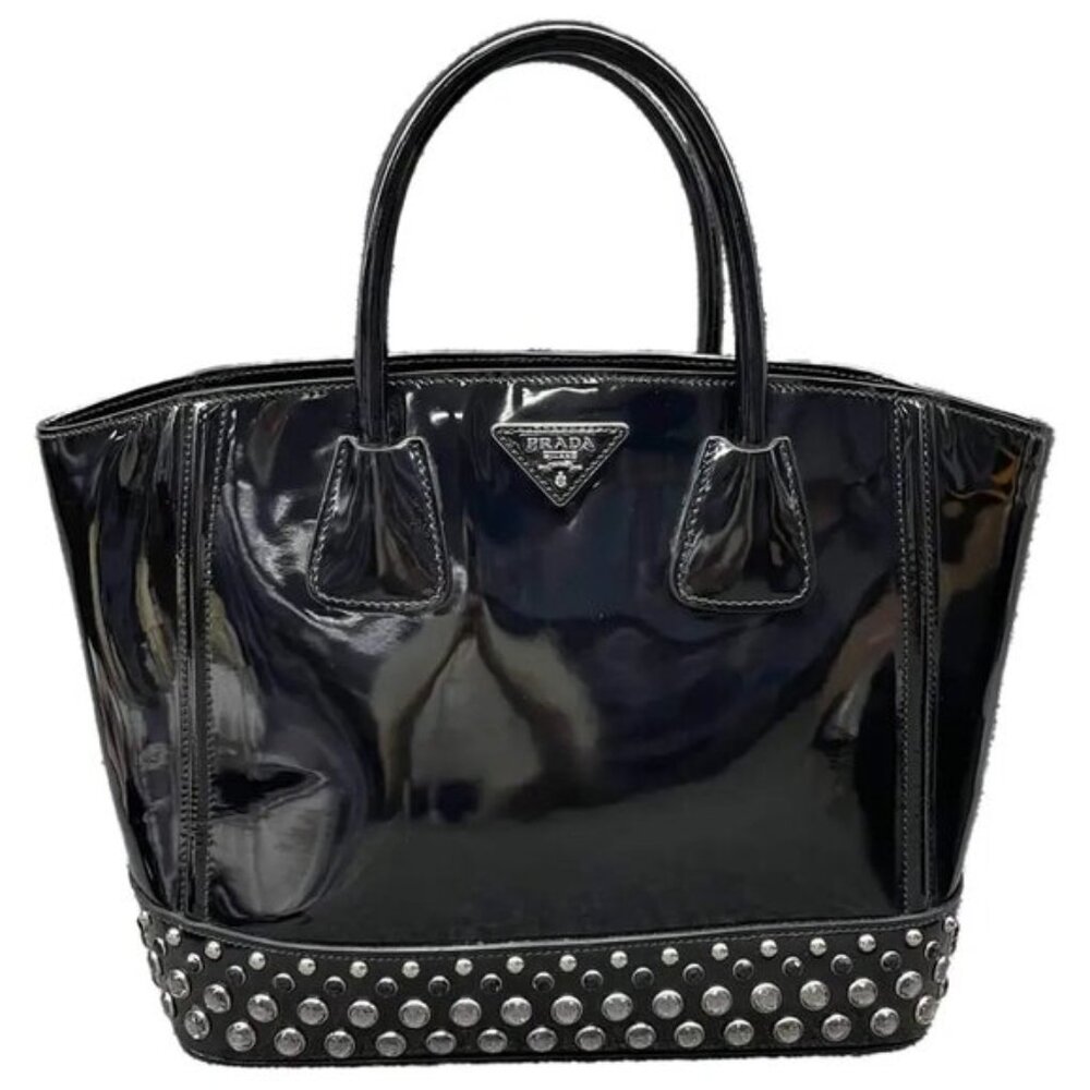 Prada Patent Leather Tote Bag lux410-2025